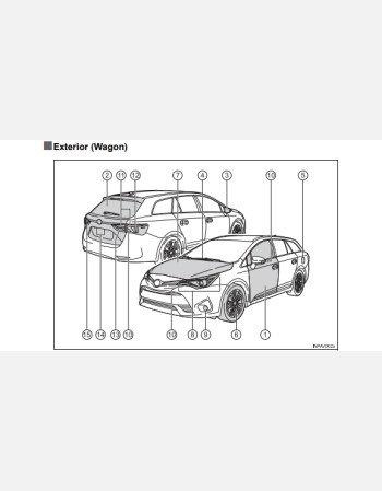 toyota avensis 2018 owners manual rhd and lhd
